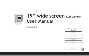 Handleiding Emprex LM1905 LCD monitor