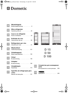 Bruksanvisning Dometic D 15 Vinkyl