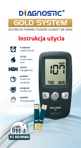 Instrukcja Diagnostic Gold System Glukometr