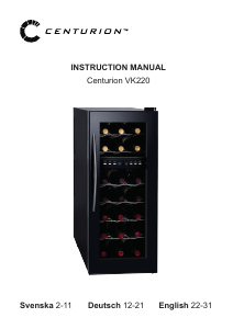 Manual Centurion VK220 Wine Cabinet