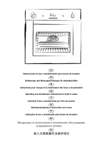 Manual de uso Cata CDP 780 AS WH Horno