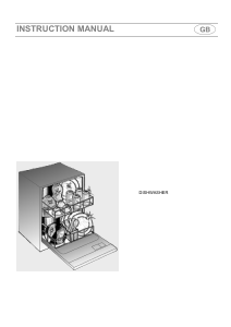 Manual Smeg LSA653B Dishwasher