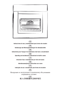 Manuale Cata CM 760 AS BK Forno