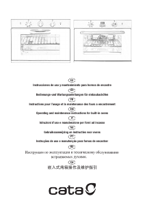 Manuale Cata ME 405 Forno