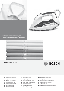 Manual de uso Bosch TDA5028110 Plancha