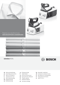 Manual de uso Bosch TDS1624000 Plancha