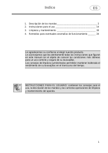 Manual de uso Smeg LVS4322BIN Lavavajillas