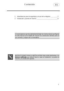 Manual de uso Smeg LVS433STPXIN Lavavajillas
