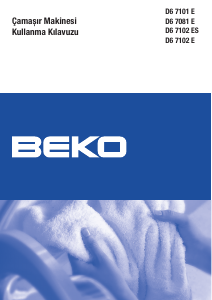 Kullanım kılavuzu BEKO D6 7101 E Çamaşır makinesi