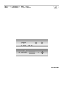 Manual Smeg PL19X.1 Dishwasher