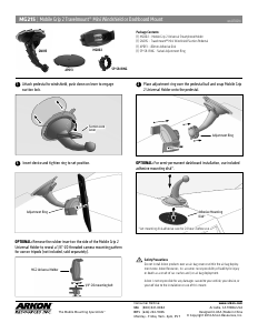 Manual Arkon MG215 Phone Mount