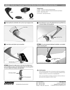 Manual Arkon MG222 Phone Mount