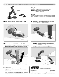 Manual Arkon RM60802T Phone Mount