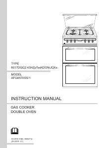 Manual Amica AFG6570SS/1 Range