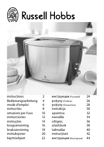 Bruksanvisning Russell Hobbs 10967-56 Stylo Brødrister