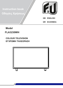 Manual F&U FLA3230WH LED Television
