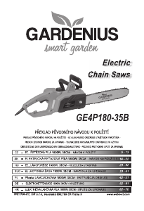 Instrukcja Gardenius GE4P180-35B Piła łańcuchowa