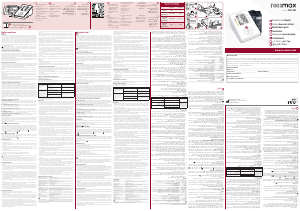 Mode d’emploi Rossmax CH155f Tensiomètre