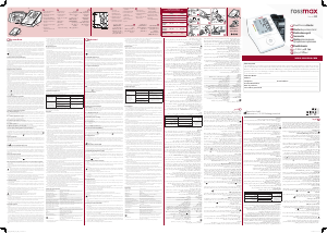 Manual de uso Rossmax X1 Tensiómetro