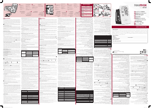 Manual Rossmax AX356f Blood Pressure Monitor