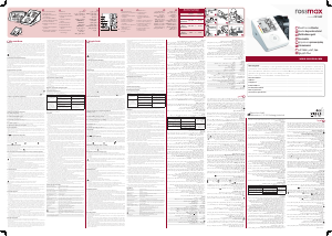 Manual de uso Rossmax CF155f Tensiómetro