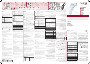 Manual de uso Rossmax HC700 Termómetro