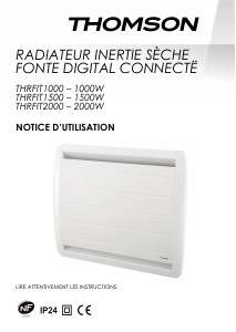 Mode d’emploi Thomson THRFIT1000 Chauffage