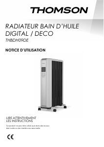 Mode d’emploi Thomson THBDH09DE Chauffage