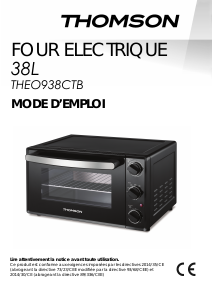 Mode d’emploi Thomson THEO938CTB Four