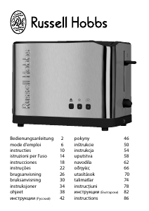 Brugsanvisning Russell Hobbs 14572-57 Allure Brødrister