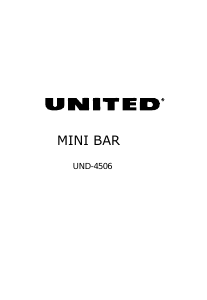 Εγχειρίδιο United UND4506 Ψυγείο