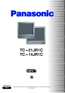 Kullanım kılavuzu Panasonic TC-14JR1C Televizyon