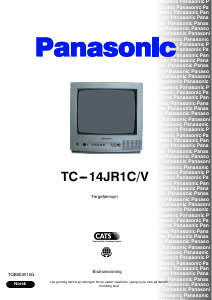 Bruksanvisning Panasonic TC-14JR1CV TV