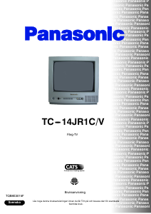 Bruksanvisning Panasonic TC-14JR1CV TV