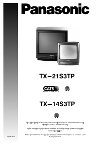Manuale Panasonic TX-14S3TP Televisore