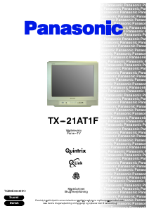 Bedienungsanleitung Panasonic TX-21AT1F Fernseher