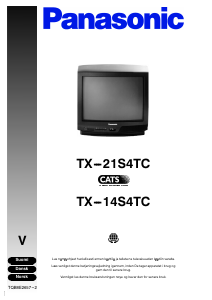 Bedienungsanleitung Panasonic TX-21S4TCV Fernseher