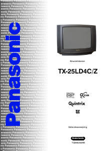 Handleiding Panasonic TX-25LD4CZ Televisie