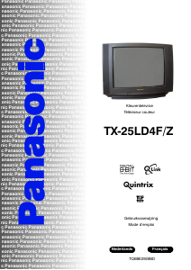 Mode d’emploi Panasonic TX-25LD4FZ Téléviseur