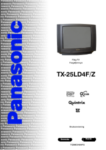 Bruksanvisning Panasonic TX-25LD4FZ TV