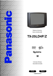 Használati útmutató Panasonic TX-25LD4PZ Televízió