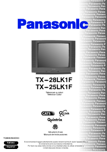 Manuale Panasonic TX-25LK1F Televisore