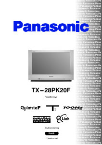 Bruksanvisning Panasonic TX-28PK20F TV