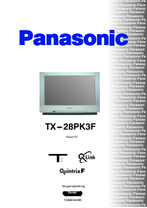 Brugsanvisning Panasonic TX-28PK3 TV