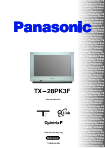 Handleiding Panasonic TX-28PK3 Televisie