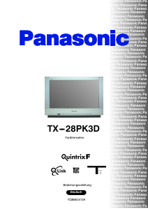 Bedienungsanleitung Panasonic TX-28PK3D Fernseher