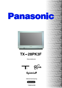 Handleiding Panasonic TX-28PK3F Televisie