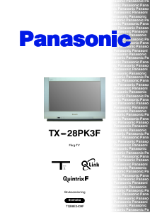 Bruksanvisning Panasonic TX-28PK3F TV
