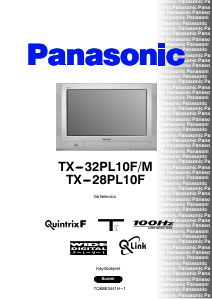 Käyttöohje Panasonic TX-28PL10F Televisio
