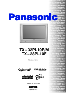 Manual Panasonic TX-28PL10F Televisor